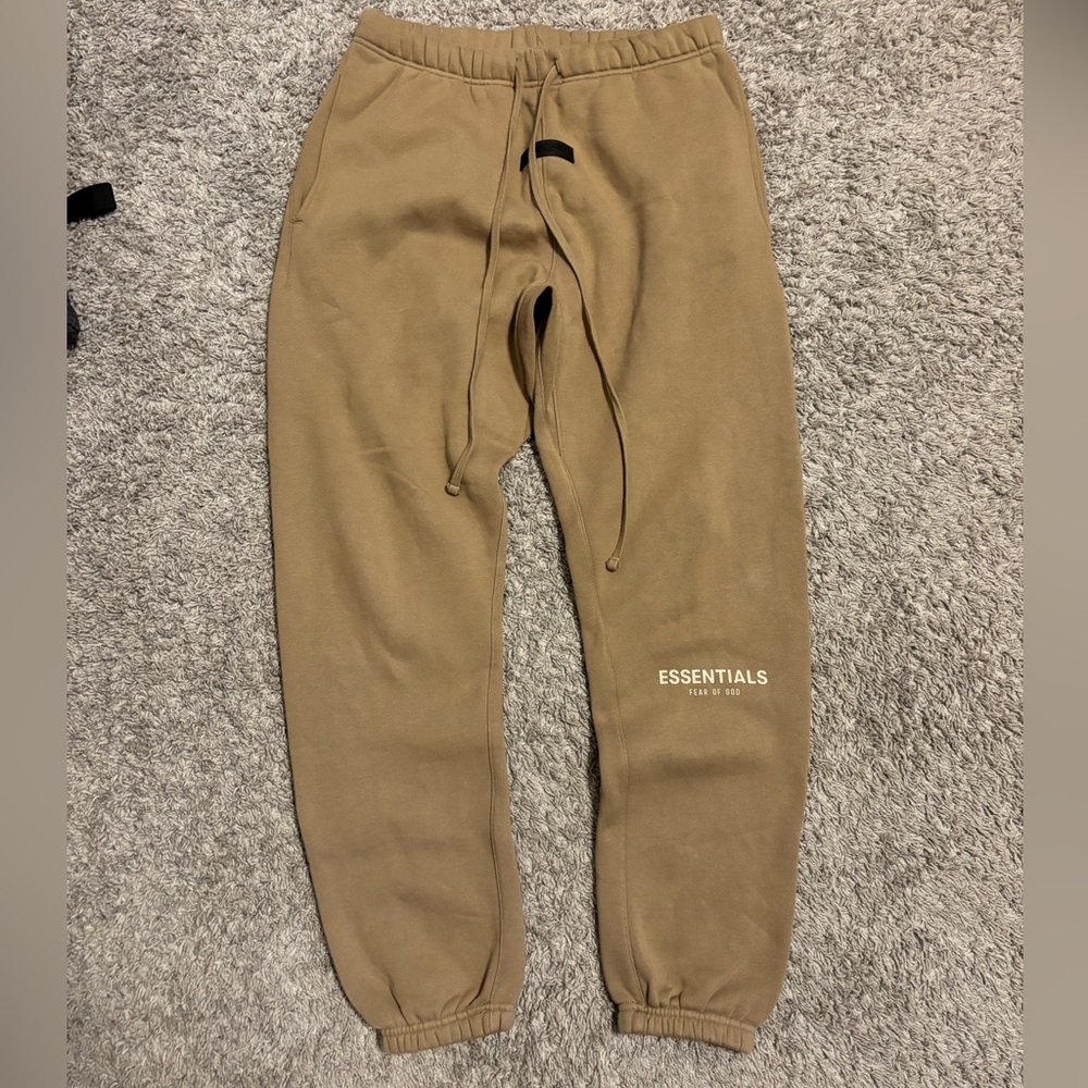 Essentials Tan Joggers